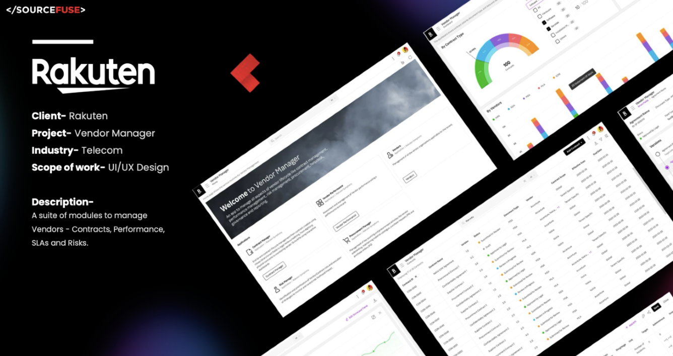 SourceFuse — Rakuten Vendor Manager telecom enterprise platform